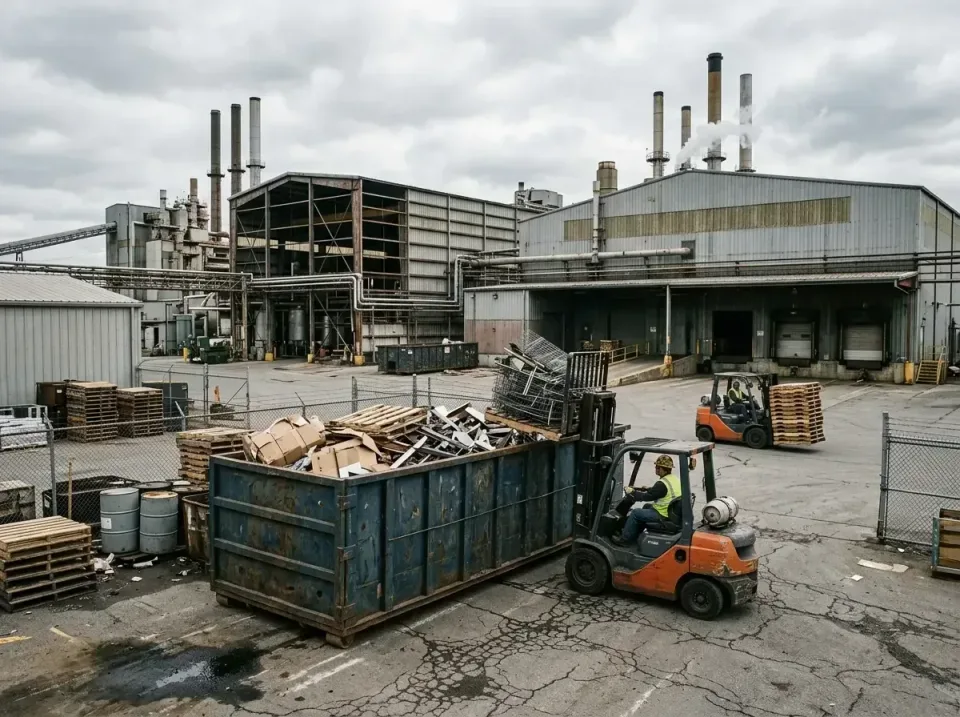 industrial-factory-scrap-conta-003 — frequently asked questions, Cheap Roll-off Dumpster Rentals in Elburn, IL